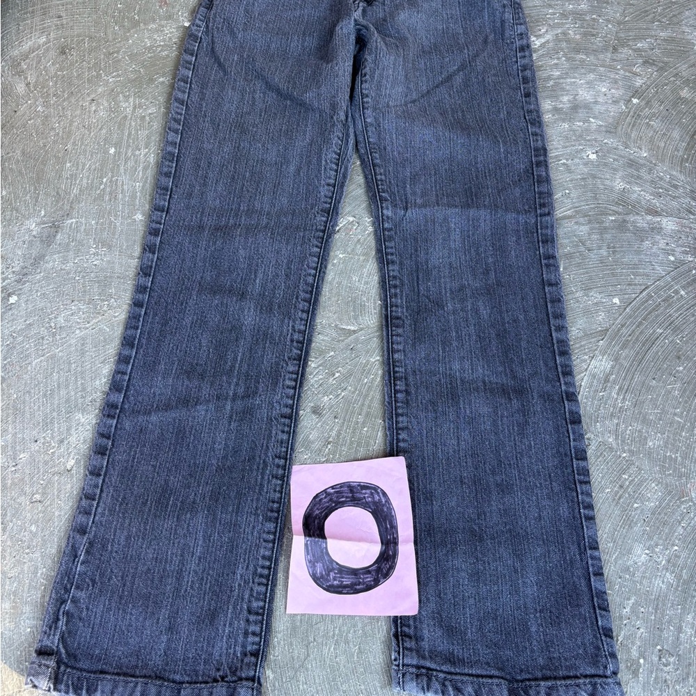 Rusty Dark Gray Flare Women's Jeans